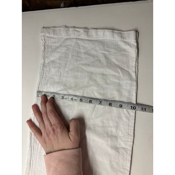 Blanco‎ White wide leg gauze like pants (XXL) - Picture 9 of 10